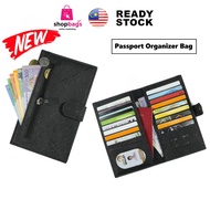 Pasport Holder Beg Untuk Lelaki & Wanita Passport Organizer Bag HZ-3 Uncle Wallet