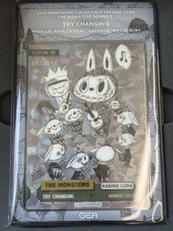 GEA 9 Labubu 133/199 Parallel Rare Crystal The Monsters Series 3 card
