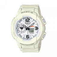[2 YEARS WARRANTY] Casio Baby-G BGA-230-7B2 Standard Analog Digital Ladies White Resin Strap Watch Women  Sport Watch