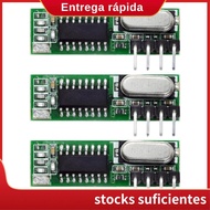 3PCS Mhz Superheterodyne  Receiver and Transmitter Module for Wireless Module Kit 433Mhz Remote Cont