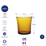 แก้วน้ำ Duralex Lys แก้วน้ำสั้น แก้วน้ำสูง แก้ววิสกี้ tempered glass ใช้กับไมโครเวฟได้