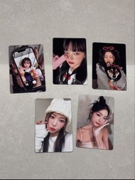 LESSERAFIM UNFORGIVEN OFFICIAL Photocards Set - 5 pcs