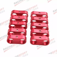 10PCS -4AN AN4 AN-4 4AN Billet Fuel Hose Separator Fittings Adapter