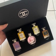 Chanel 5in1set Chanel五件套女款香水礼盒 Chanel香水 Chance粉色/N19/Coco粉色/Coco黑色/N5