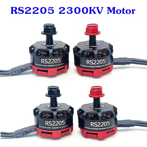 RC RS2205 2205 2300KV CW CCW Brushless Motor for 2-6s 20A/30A/40A ESC 5045 propeller FPV RC QAV250 X