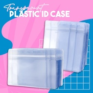 100PCS Plastic ID Case Transparent Waterproof / ID Holder / ID Protector ID Card Holder