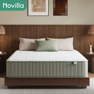 Novilla ที่นอนโฟมเจล 3 ชั้นระบบรองรับสรีระ 7 โซน เย็นเจลธรรมชาติ กันไรฝุ่น-ดับกลิ่น ปลอดสารเคมี หนา1