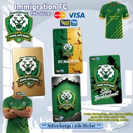 Immigration FC TNG Pelekat - Tng Touch N Go/Bank kad pelekat pelindung (Beli 4 Percuma 1)（TNG Sticke