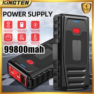 99800mAh Car Powerbank Jump Starter Car Jumper Powerbank Kereta Emergency LED Jumper Kereta Power Bank