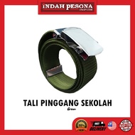POWER CAT Tali Pinggang Sekolah / School Belt - Green (1.3M)