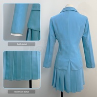 ♞,♘,♙HOLOUN Skip and Loafer Anime Iwakura Mitsumi Cosplay Costume School Uniform Blue Suit Shirt JK