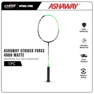 ASHAWAY STRIKER FORCE 4000 Badminton Racket Matte with BAG ASHSF4000 and Unstrung