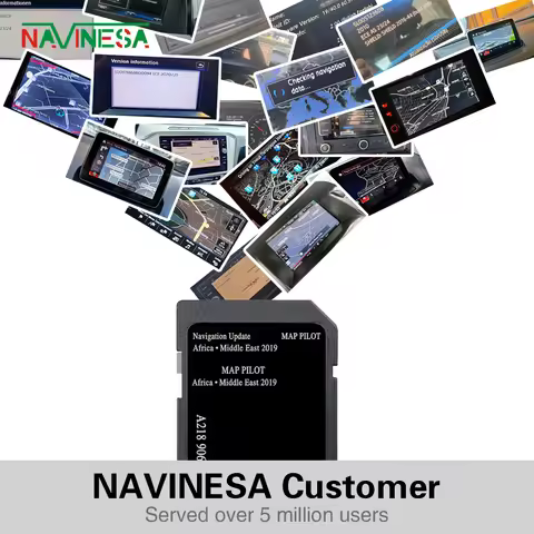 GPS Maps Africa Middle East Version for Mercedes GL/GLA/GLE/GLS-class Car Navigation GARMIN A2189060