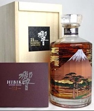 響 21年 富士山 -hibiki 21-武士威士忌等威士忌回收