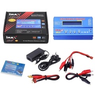 iMax B6 80W Balance Charger with Adapter Lipo Nimh Nicd