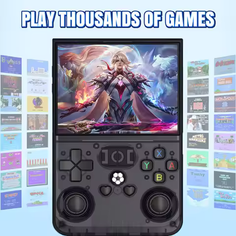WDYQJE R36PRO Portable Handheld Video Player 30000+ game devices Retro Handheld Game Console for N64