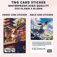 Custom Made Eevee - Card Sticker/Touch n Go/Access Card and Debit Visa Card Sticker Cover