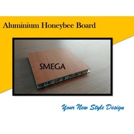 SMEGA Aluminium Honeycomb Board 4FEET X 8FEET X 5MM/10MM for Cabinet Door Papan Kabinet Pintu 铝材蜂窝板
