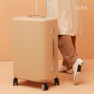 COVE Quartz V.2 กระเป๋าเดินทางล้อลาก โครงอลูมิเนียม ล้อ Hinomoto 20, 24, 29 นิ้ว รับประกัน 3 ปี Hazelnut 20 นิ้ว (carry on)