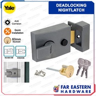 YALE Deadlocking Nightlatch 60mm Night Latch Door Lock High | Standard Security