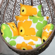 ST-🚤Lazy Bird's Nest Hanging Basket Cushion Chair Cushion Single Hammock Cradle Rocking Chair Cushion Swing Thickened Fo