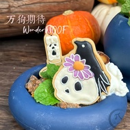 Cartoon Cartoon Biscuit Mold Halloween Pet Glaze Castle Crow Ghost Candle Baking Tool Cake Mold Fond