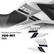 MT700 Accessories 3D Gel Epoxy Sticker Kit 3D Motorcycle Tank Pad Protection Sticker For CF Moto 700