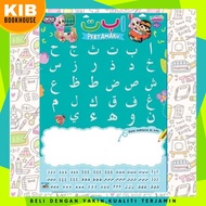 POSTER BELAJAR MENULIS ALIF BA TA POSTER PENDIDIKAN KANAK KANAK ANA MUSLIM