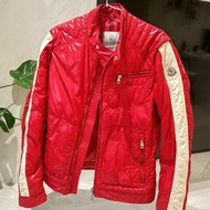 MONCLER #羽絨外套#防風外套#紅白色#3碼#正品-入冬特價中