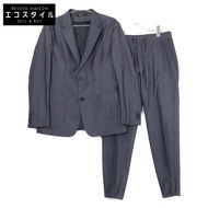 Zegna 【สภาพดีเยี่ยม】2NHYGW TECHMERINO เสื้อแจ็คเก็ต Wash&Go/กางเกง Easy Pants Set-up 8-48-C 【มือสอง】