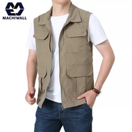 jaket rompi pria keren casual/ rompi pria dewasa terbaru/ pria rompi proyek safety