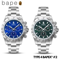 🇯🇵日本代購 BAPEX手錶 BAPEX TYPE 4 BAPEX #2  a bathing ape BAPE手錶 猿人手錶 TYPE 4 BAPEX 2  BAPEX 1J30-187-013