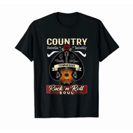 Tennessee Country Music Nashville 1950S Rockabilly Fashion Summer Teen Men Short Sleeve O-Neck Hipst