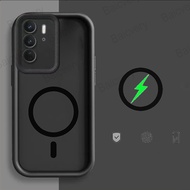 Casing For Realme C75X 4G 14X 5G C73 C71 Border Protection TPU Colorful Cover With Magnetic Sticker