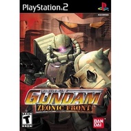 PS2 Mobile suit gundam zeonic front  (DVD Game)