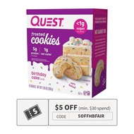 Quest Nutrition Frosted Cookie Birthday Cake