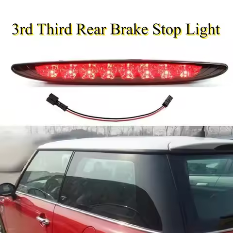 63256935789 63256935790 Third 3rd Brake Stop Light Taillight Lamp Red For 2002-2006 Mini Cooper R50 