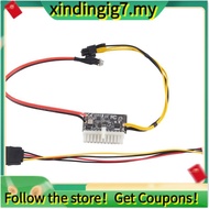 【】High Power 300W 12V DC5.5X2.5MM Input DC-ATX PSU Pico ATX Switch Mining PSU 24Pin MINI ITX DC ATX 