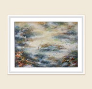 ภาพวาดอะคริลิค งานhandmade มีแบบละหนึ่งชิ้นงาน วาดมือทุกแผ่น (ไม่รวมกรอบ ) 50*70cm 100*70cm 40*50cm