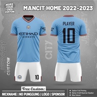 B0LA M4NC1T H0M3 2022-2023 SHORT FOOTBALL JERSEY Free Custom Name and Back NumberDesign