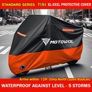 4 Layers Motorcycle Cover Waterproof Motor Cover All Season Universal Weather For Honda Click 125i Y