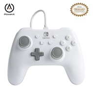 PowerA Wired Gaming Controller for Nintendo Switch - White (Officially Licensed)