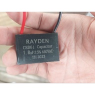 1.8 Micro Capacitor Fan Capacitor 1.8 Micro 1.8uF 1.8 uF 1.8uF