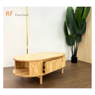 Coffee Table / Solid Wood Coffee Table /RF FURNITURE FULL SOLID WOOD COFFEE TABLE