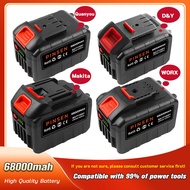PINSEN 68000mAh Large capacity lithium battery,OSUKA/Makita/Quanyou/Worx Power tool lithium battery