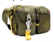 Tas Selempang Pria Import Terbaru / Water resistance / Tas bahu-Sling bag-Shoulder bag-Messenger bag