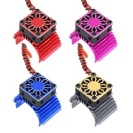 RC Car 540 550 3650 3660 3665 Brushless Electric Motor Cover HeatSink Cooling Fan for Wltoys 124017 