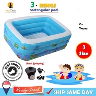 [✅Sg Ready Stock] Inflatable Swimming Baby Toddler Kids Child Boy Girl Pool Swim Float Bathtub