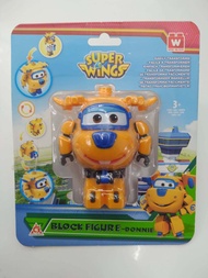 Super Wings Blocks Figure - Donnie ตัวต่อ ซุปเปอร์วิงส์  รุ่น EU380006