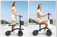 黑色膝蓋代步車